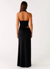 Chella Maxi Dress - Black