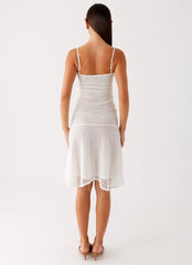 Tamar Midi Dress - White