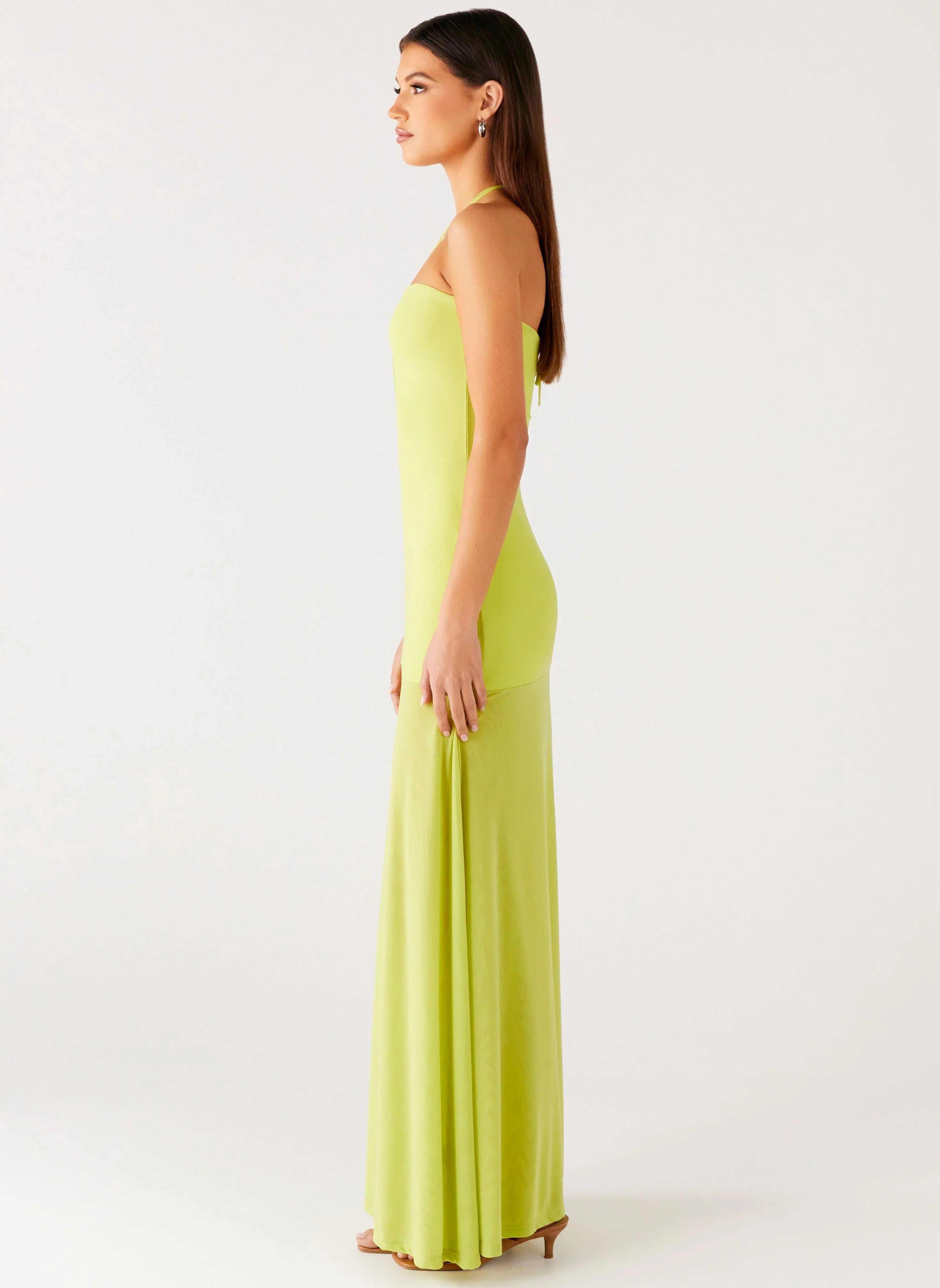 Claria Maxi Dress - Lime