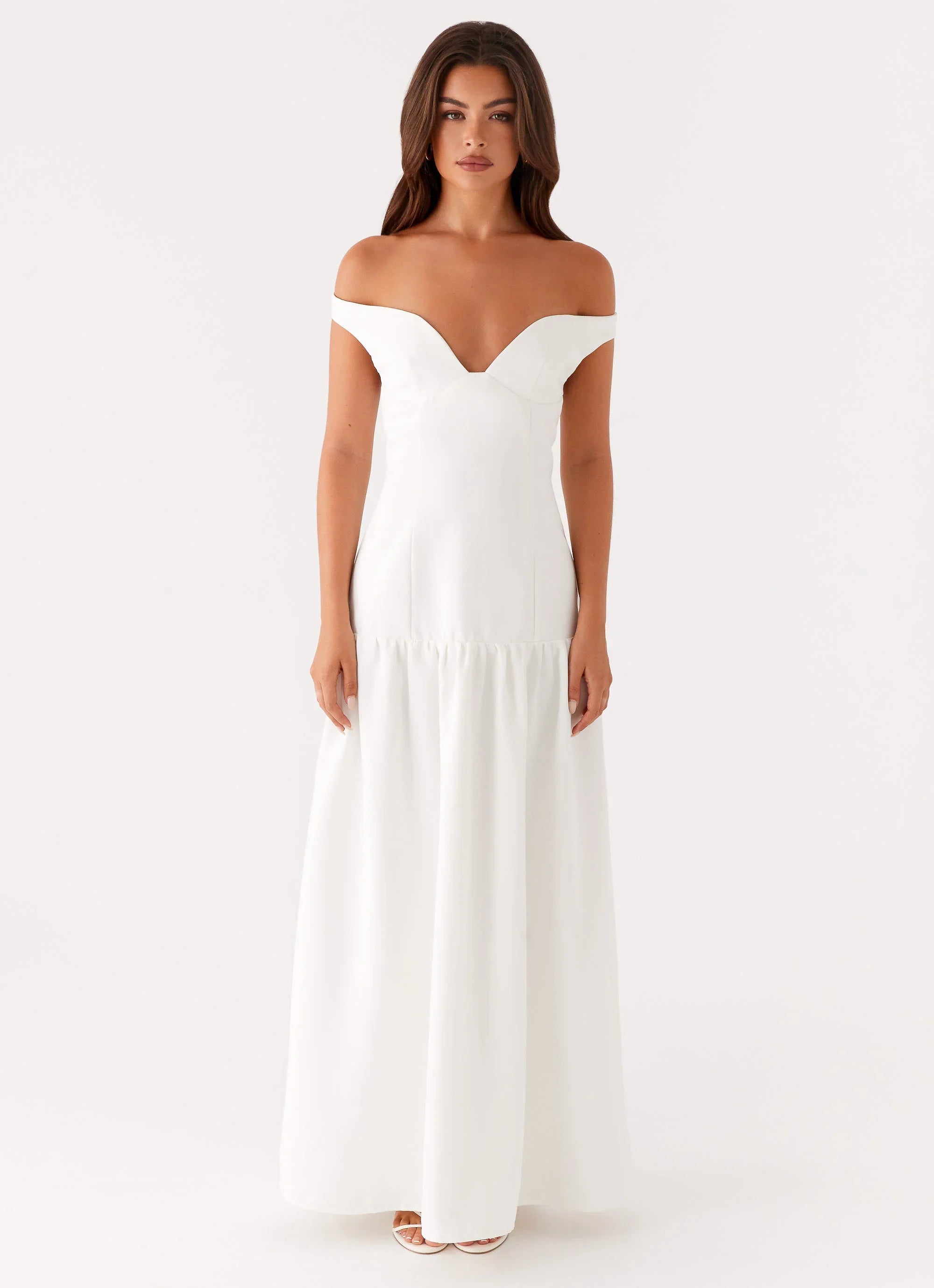 Basel Maxi Dress - White