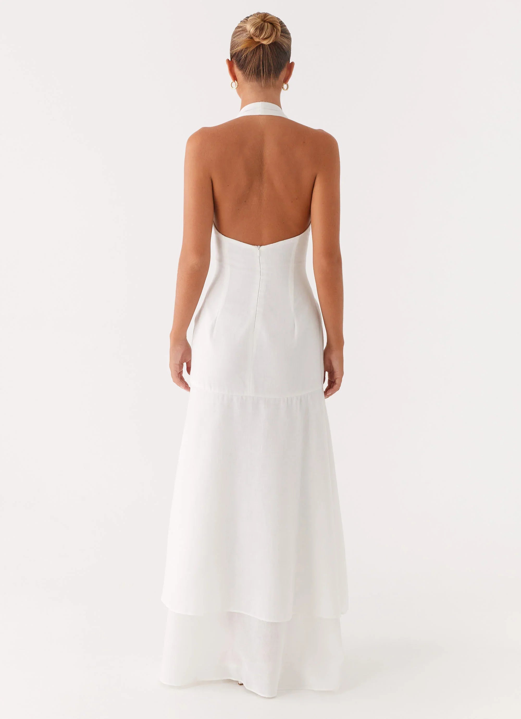 Turu Maxi Dress - White