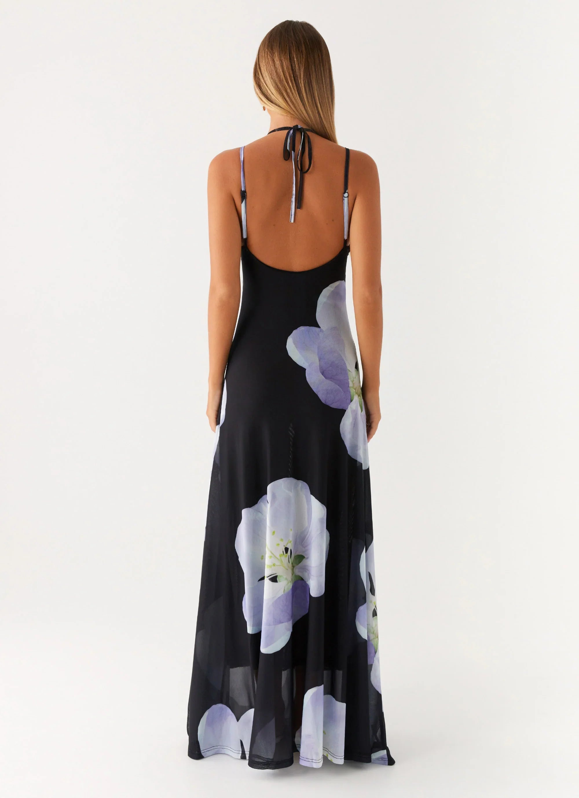 Enrika Maxi Dress - Flower Print