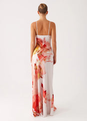Pacha Maxi Dress - Peach Rose
