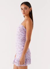 Ember Mini Dress - Lavender Meadow