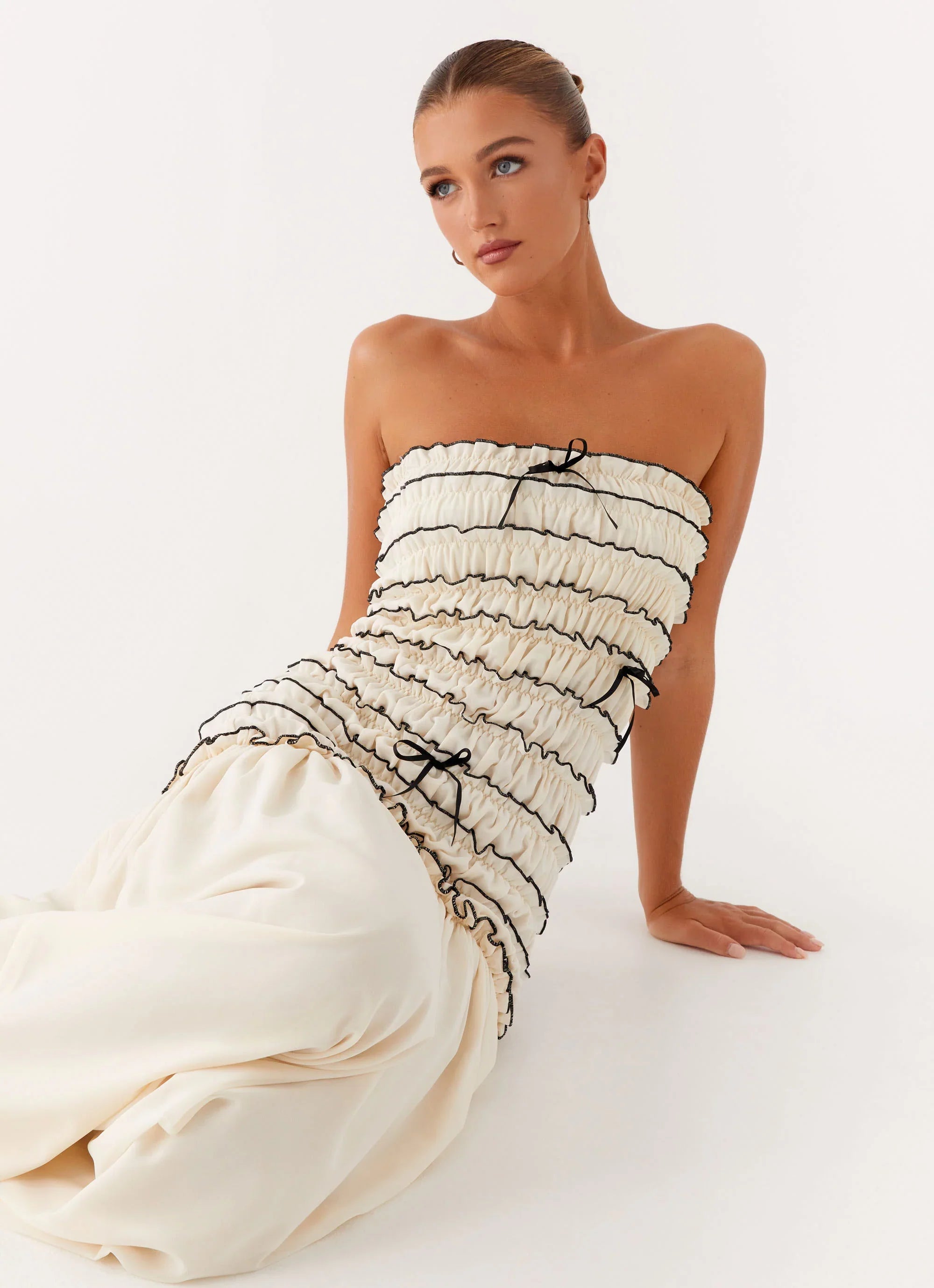 Zariah Maxi Dress - Ivory