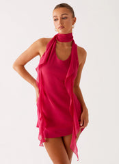 Tanner Mini Dress - Fuchsia