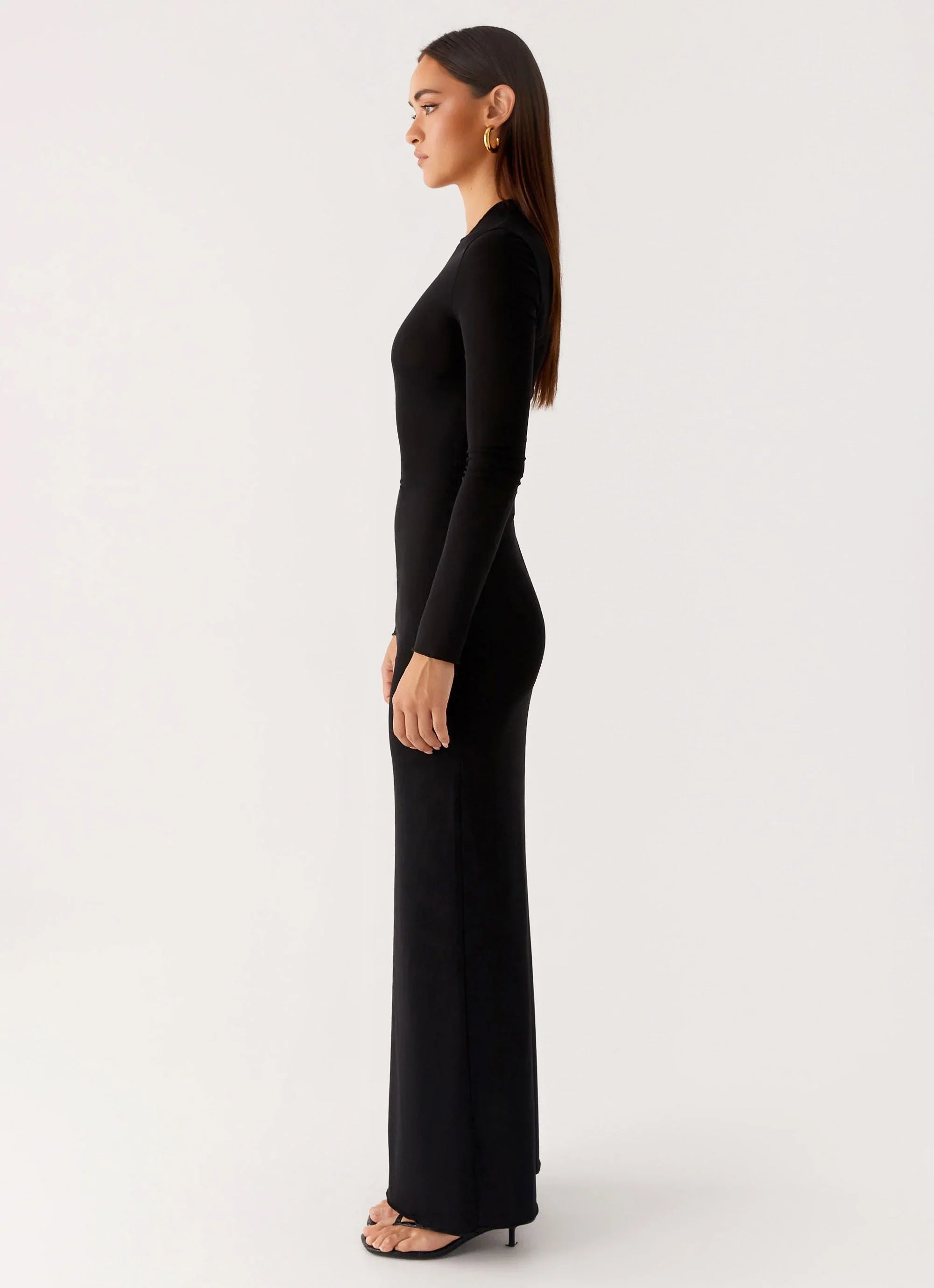 Kamora Maxi Dress - Black