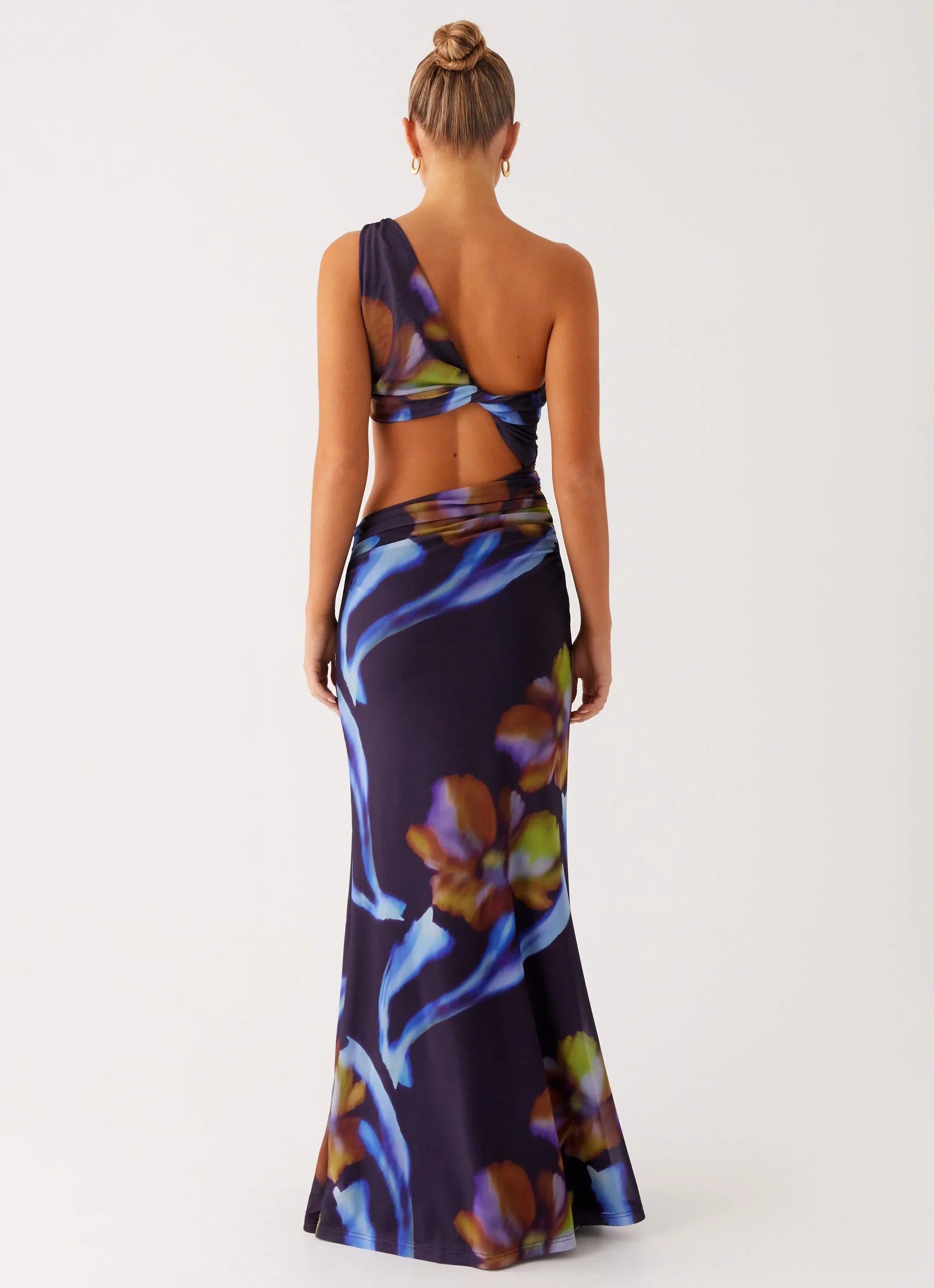 Zanzibar Maxi Dress - Dark Floral