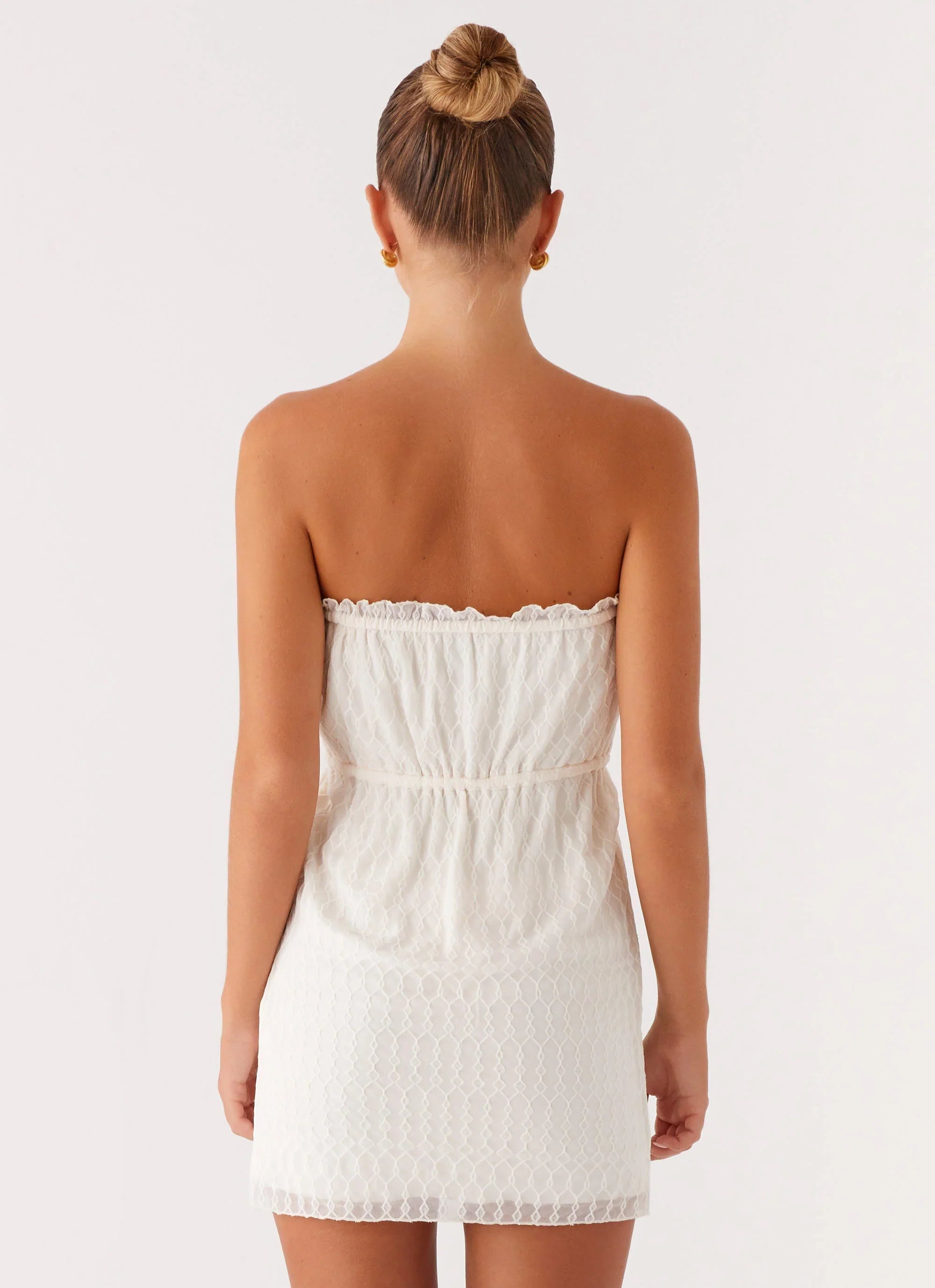 Alina Mini Dress - Ivory