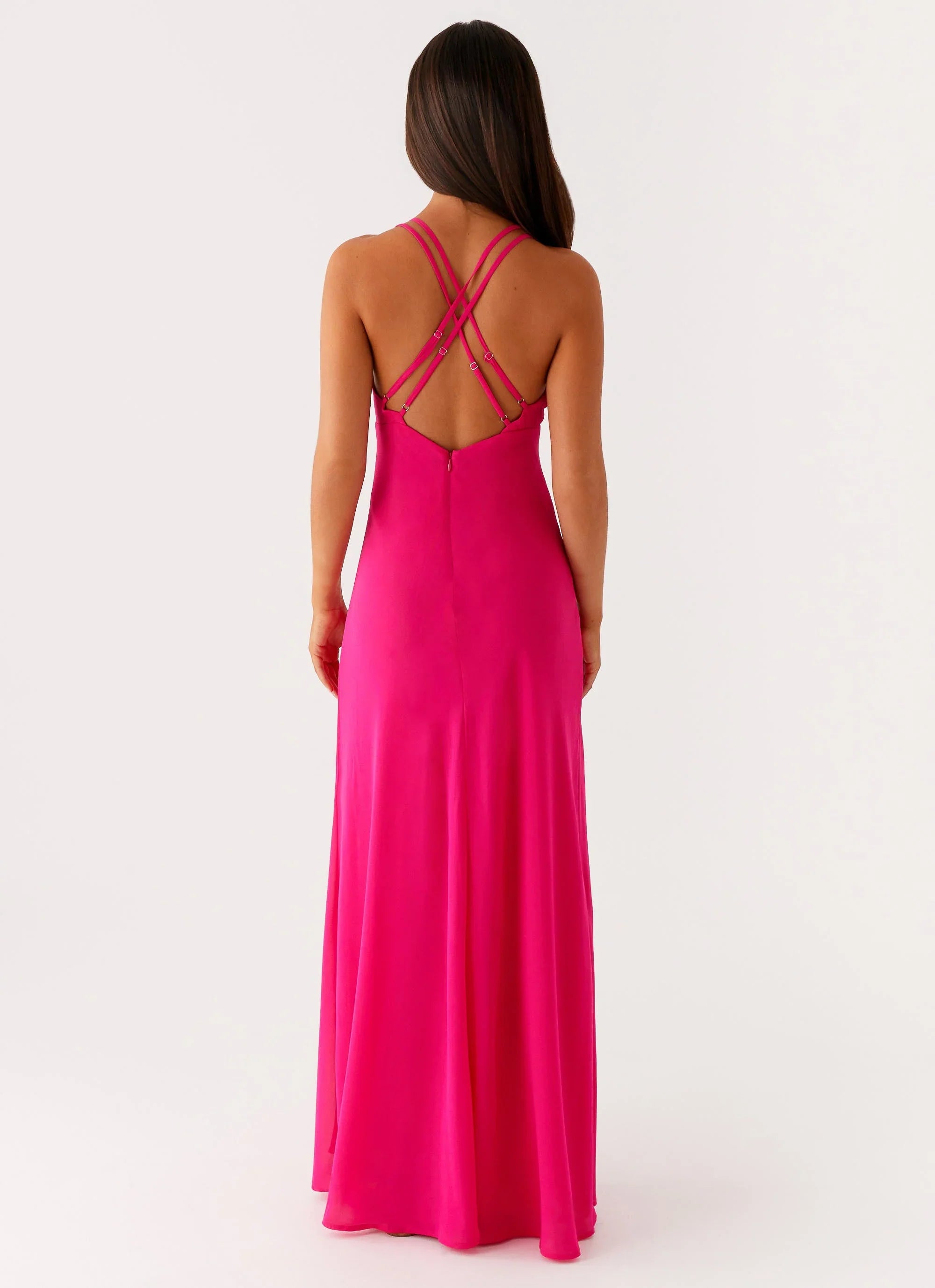 Kacia Maxi Dress - Fuchsia