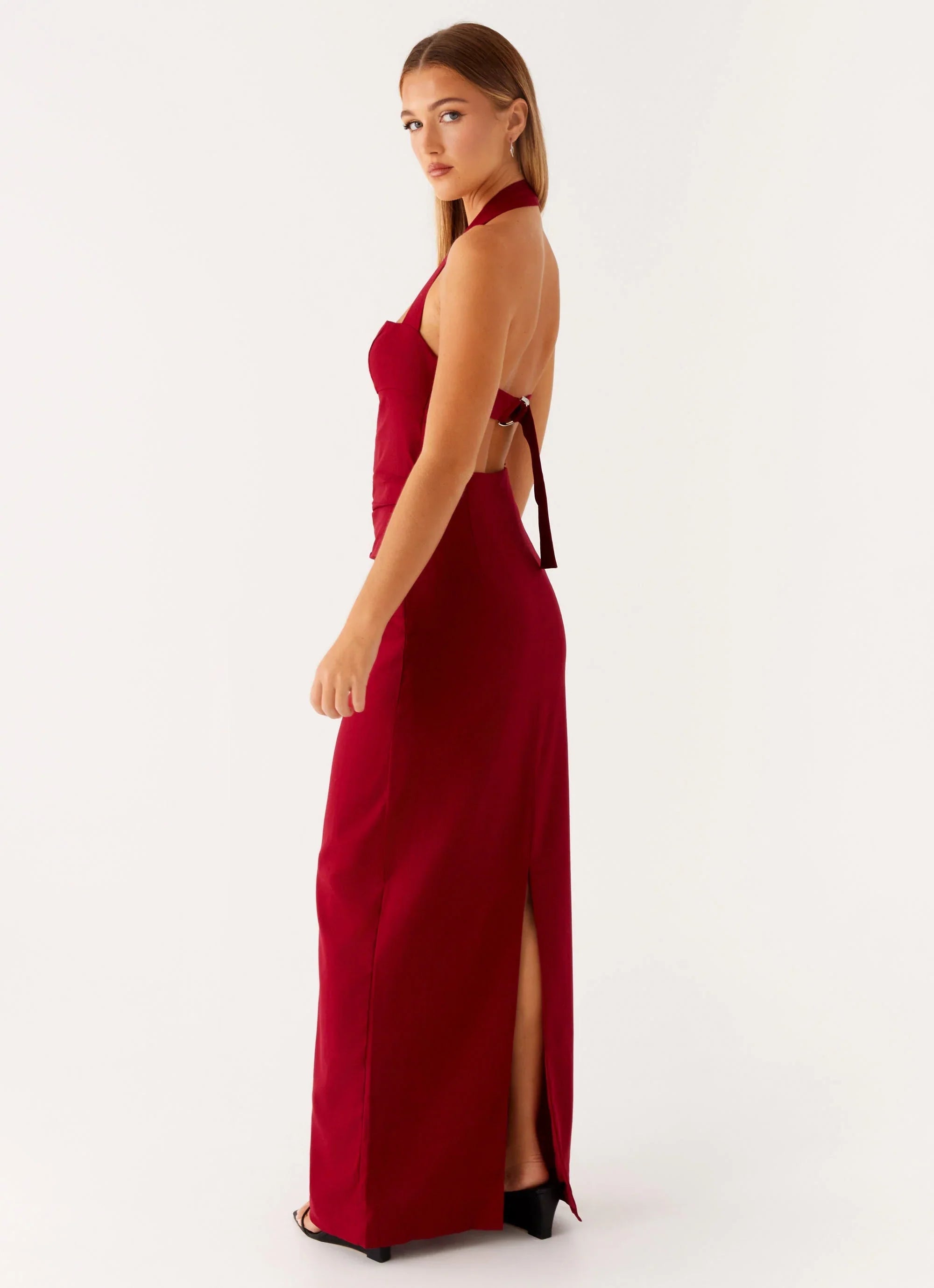 Rumour Has it Maxi Dress - Red