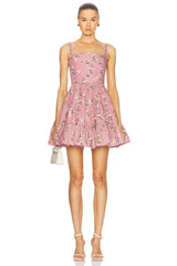 Lima Wisteria Mini Dress
