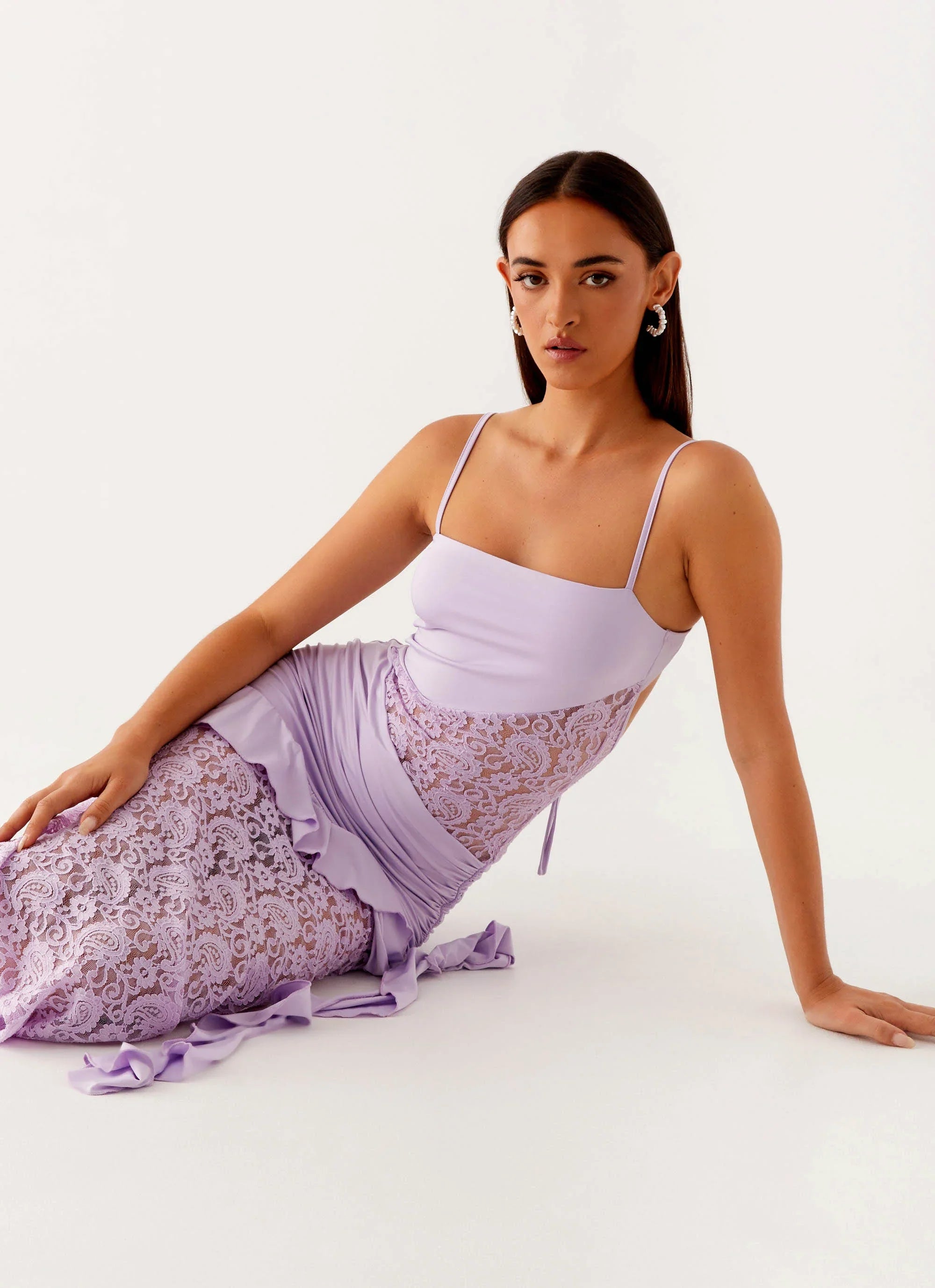New Romance Maxi Dress - Lilac