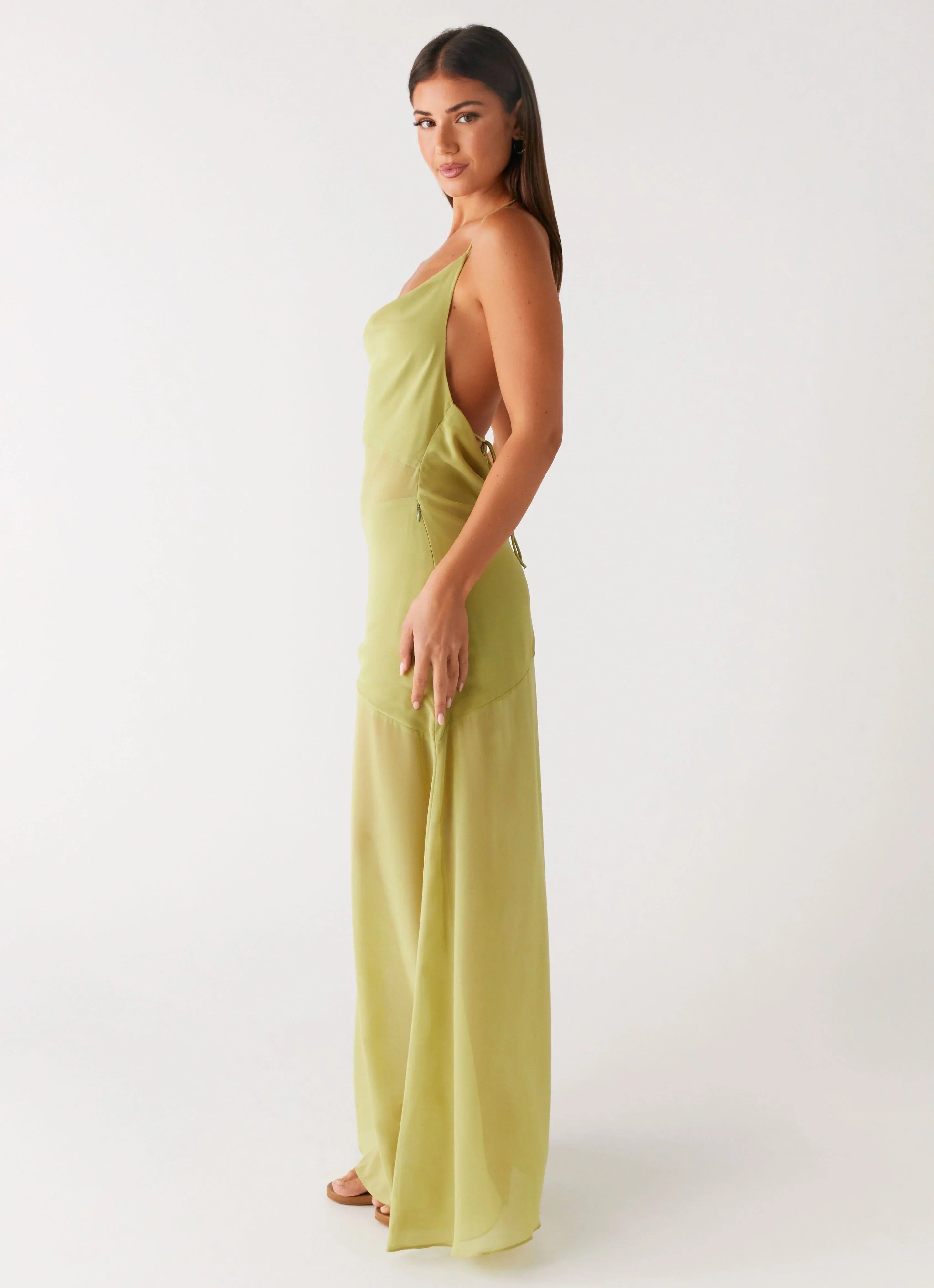 Samoa Maxi Dress - Lime