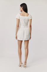 Aster Dress | White