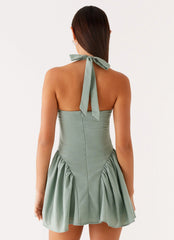 Fable Mini Dress - Sage
